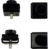 和気産業 WAKI 棚パネル連結金具 黒 DL201 DL201 1個