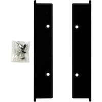 和気産業 WAKI 棚固定金具 黒 DL121 1x4ザイ 2マイヨウ DL121 1個