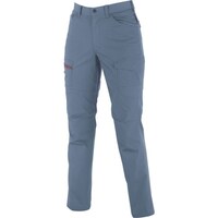 ジーベック XEBEC レディスラットズボン174511611 杢ブルー 174511611 1本