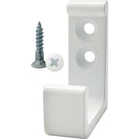 和気産業 WAKI バラアルミL型フック BK377 35MM シロ