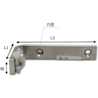 和気産業 WAKI ステン バレット棚受 BK125 90X180 BK125 1個