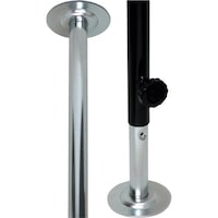 和気産業 WAKI 伸縮ポール 大 EMP052 20502650 クロ