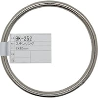 和気産業 WAKI ステンリング BK252 6MMX80MM