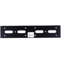 和気産業 WAKI 黒巾広プレート長穴 BY057 300mm