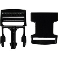 和気産業 WAKI 樹脂バックル R329 30MM クロ 1個入り R329 1Pk(1個)