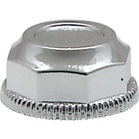 和気産業 WAKI 石突き 平型 US008 6mm シルバー 1個入り US008 1Pk(1個)