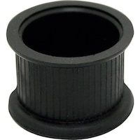 和気産業 WAKI イスキャップB黒丸 BC154 24MM BC154 1個