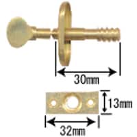 和気産業 WAKI 真鍮極上中折ネジ締 VA180 30mm