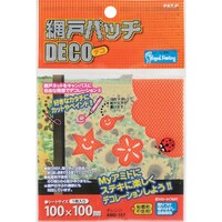 和気産業 WAKI 網戸パッチDECO AMD107 オレンジ AMD107 1枚