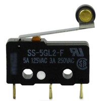 オムロン OMRON 小型検出スイッチ 超小型マイクロスイッチ ヒンジ・ローラ・レバー形