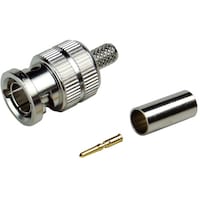 ジェフコム JEFCOM BNC型ストレートプラグ LBNC3F3G 1袋(2個)