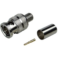 ジェフコム JEFCOM BNC型ストレートプラグ LBNC5F3G 1袋(2個)