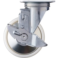 ハンマーキャスター ハンマー トータルロック 自在 SP付 ナイロンB車125mm