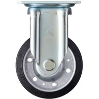 ハンマーキャスター ハンマー Jシリーズ 固定 ゴム車B入り125mm