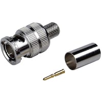 ジェフコム JEFCOM BNC型ストレートプラグ LBNC5C3G 1袋(2個)