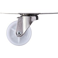 ハンマーキャスター ハンマー オールステンレスコーナー S型 自在 ナイロン車65mm