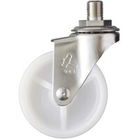 ハンマーキャスター ハンマー SUS ねじ込み UNF1/2 ナイロン車65mm