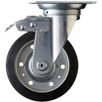 ハンマーキャスター ハンマー 方向規制ゴム車