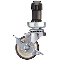 ハンマーキャスター ハンマー パイプ差込SP付ウレタン車