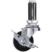 ハンマーキャスター ハンマー パイプ差込SP付ゴム車