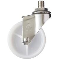 ハンマーキャスター ハンマー SUS ねじ込み UNF1/2 ナイロン車75mm