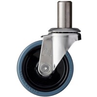 ハンマーキャスター ハンマー EKシリーズオールステンレス自在ゴムRN車85mm