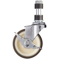 ハンマーキャスター ハンマー パイプ差込SP付ウレタン車