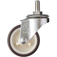 ハンマーキャスター ハンマー SUS ねじ込み W3/8 ウレタン車50mm