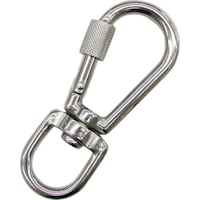 水本 水本 ステンレス 環付スナップフック NBL型(スイベルタイプ) 線径5mm