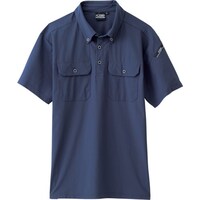 ジーベック XEBEC 半袖ポロシャツ6080195L ディープネイビー