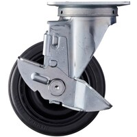 ハンマーキャスター ハンマー トータルロック 自在 SP付 ゴムB車125mm