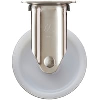 ハンマーキャスター ハンマー オールステンレス Sシリーズ 固定 ナイロン車65mm