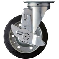 ハンマーキャスター ハンマー トータルロック 自在 SP付 ゴムB車150mm