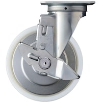 ハンマーキャスター ハンマー トータルロック 自在 SP付 ナイロンB車150mm