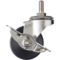 ハンマーキャスター ハンマー SUS ねじ込み SP付 W3/8 MCナイロン車50mm