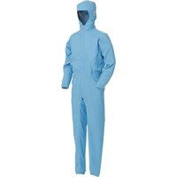 ミドリ安全 ミドリ安全 ベルデクセル×エレパスU フード一体型つなぎ服 VEYS130B ブルー 5L VEYS130B5L 1着