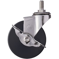 ハンマーキャスター ハンマー SUS ねじ込み SP付 W3/8 MCナイロン車75mm