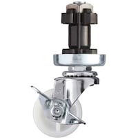 ハンマーキャスター ハンマー パイプ差込SP付ナイロン車