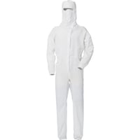 ミドリ安全 ミドリ安全 ベルデクセル×エレパスU フード・マスク一体型つなぎ服 VEYS140W ホワイト 3L