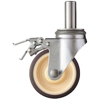 ハンマーキャスター ハンマー SKシリーズオールステンレス自在SP付ウレタンB車125mm