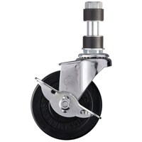 ハンマーキャスター ハンマー パイプ差込SP付ゴム車