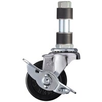 ハンマーキャスター ハンマー パイプ差込SP付ゴム車