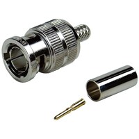 ジェフコム JEFCOM BNC型ストレートプラグ LBNC3C3G 1袋(2個)