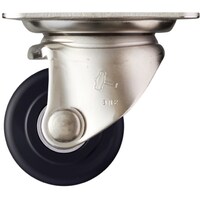 ハンマーキャスター ハンマー SUS 低床式重荷重用 自在 MCナイロンB車65mm