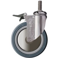 ハンマーキャスター ハンマー SUS ねじ込み SP付 ゴムB車150mm