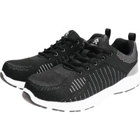 おたふく手袋 おたふく ニットワークシューズ ブラック×グレー 24.5