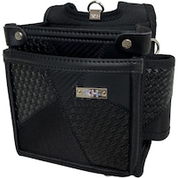 KH ギャザーフランケン腰袋2段 小 黒