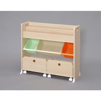 アイリスオーヤマ IRIS 251500 収納カートトイハウスラック キャロット STHR13K 1台