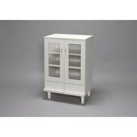 アイリスオーヤマ IRIS 251473 カップボード オフホワイト KPB9360OW 1台