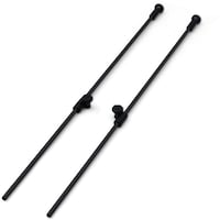 アイリスオーヤマ IRIS 536417 カラーメタルラック 突っ張りポール ブラウン CMM17TPPBR 1S(2本)